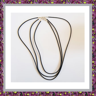 ketting-rubber-zilver