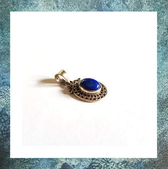 assieraden,assieraad,asketting,ashanger,asjuweel,zilver,asverwerking,rouwsieraden,lapis lazuli