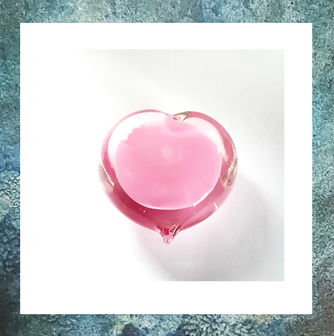 as-in-glas-asverwerking in glazen-hartje-roze-glasrelieken-eeuwige-roos