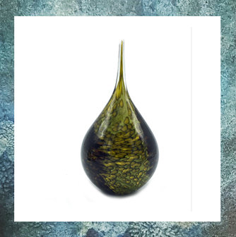 as-in-glas-glasreliek-druppel-medium-opaque-nature-green-glasobject-U01MO-N