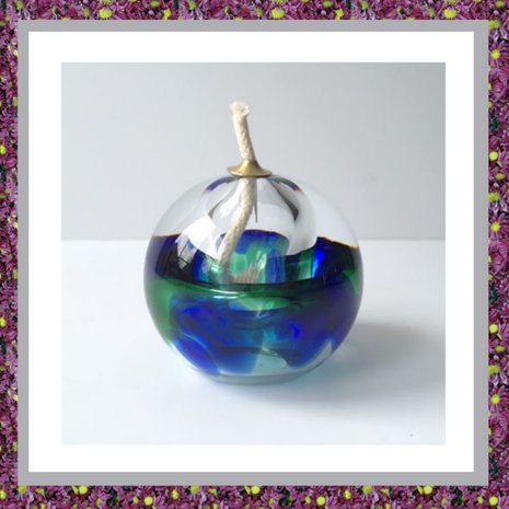 olielamp-glasreliek-glasobject-waxinelichthouder-sierurn-sier-urn-urntje-blauwgroen